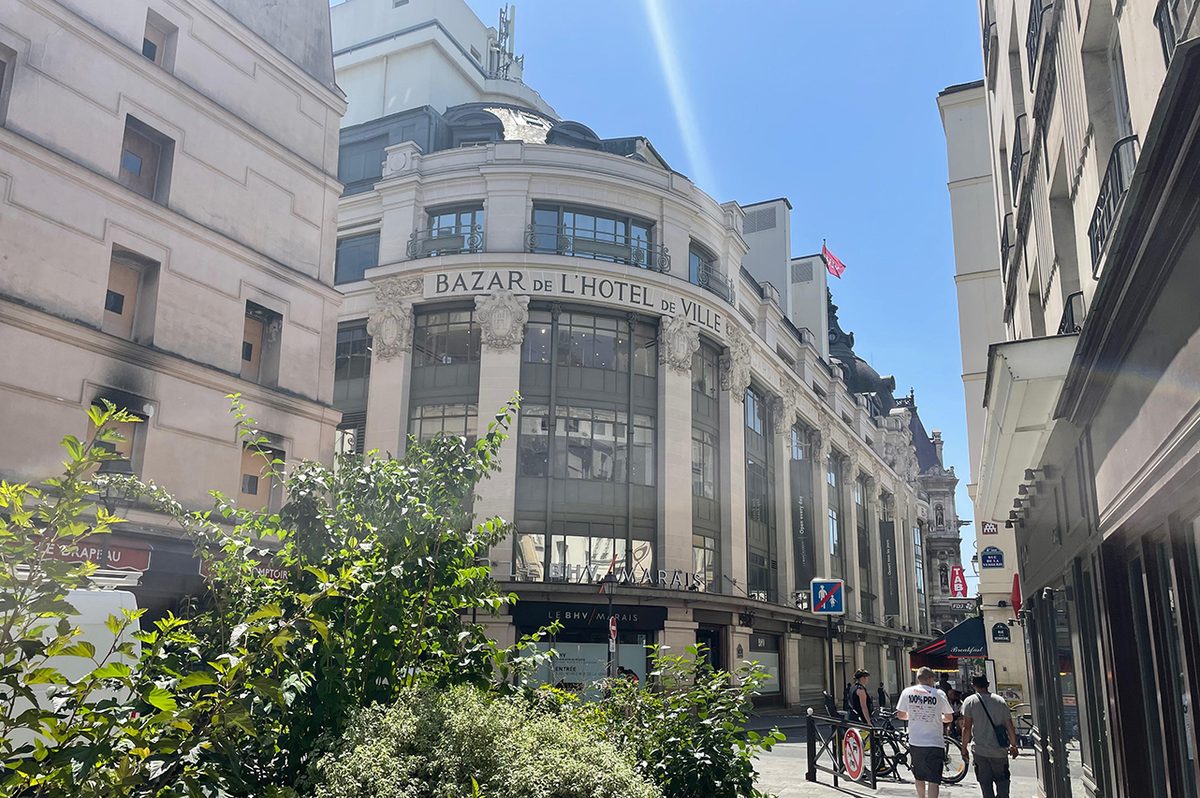 Shopping & the BHV Marais, 4th arrondissement of Paris
